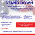 Veteran Stand Down Flyer